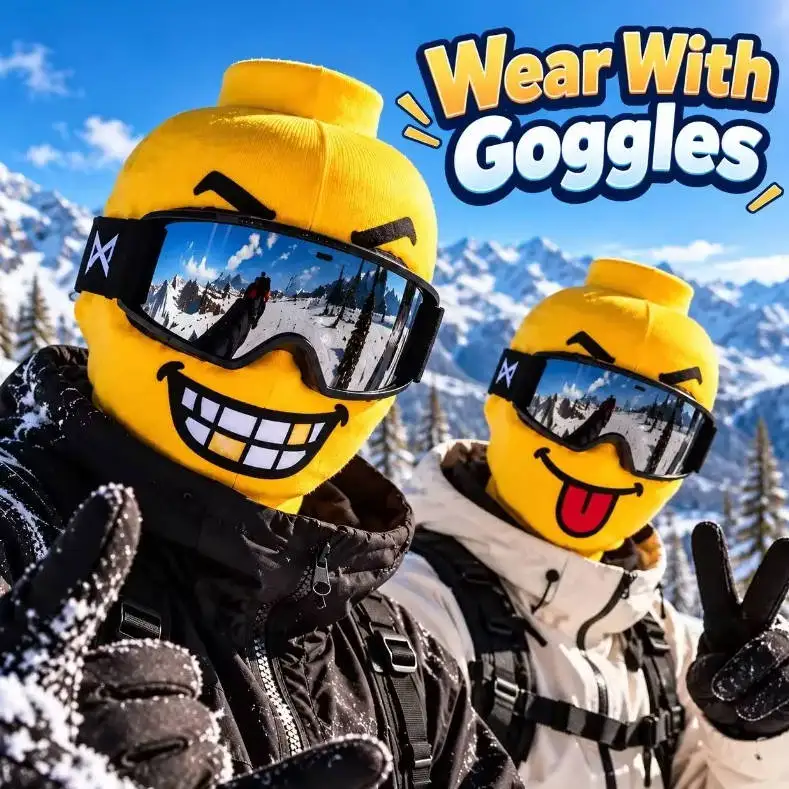 Lycra novelty ski mask design
