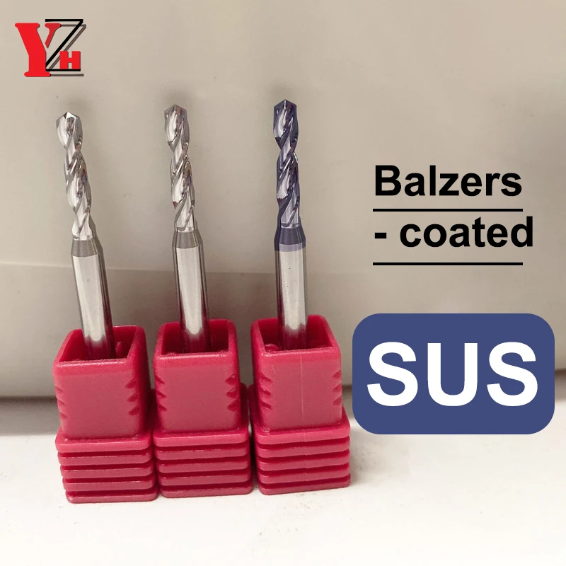 Customized Carbide Twist drill Specially processed stainless steel Balzers-coating tungsten steel spiral groove machine