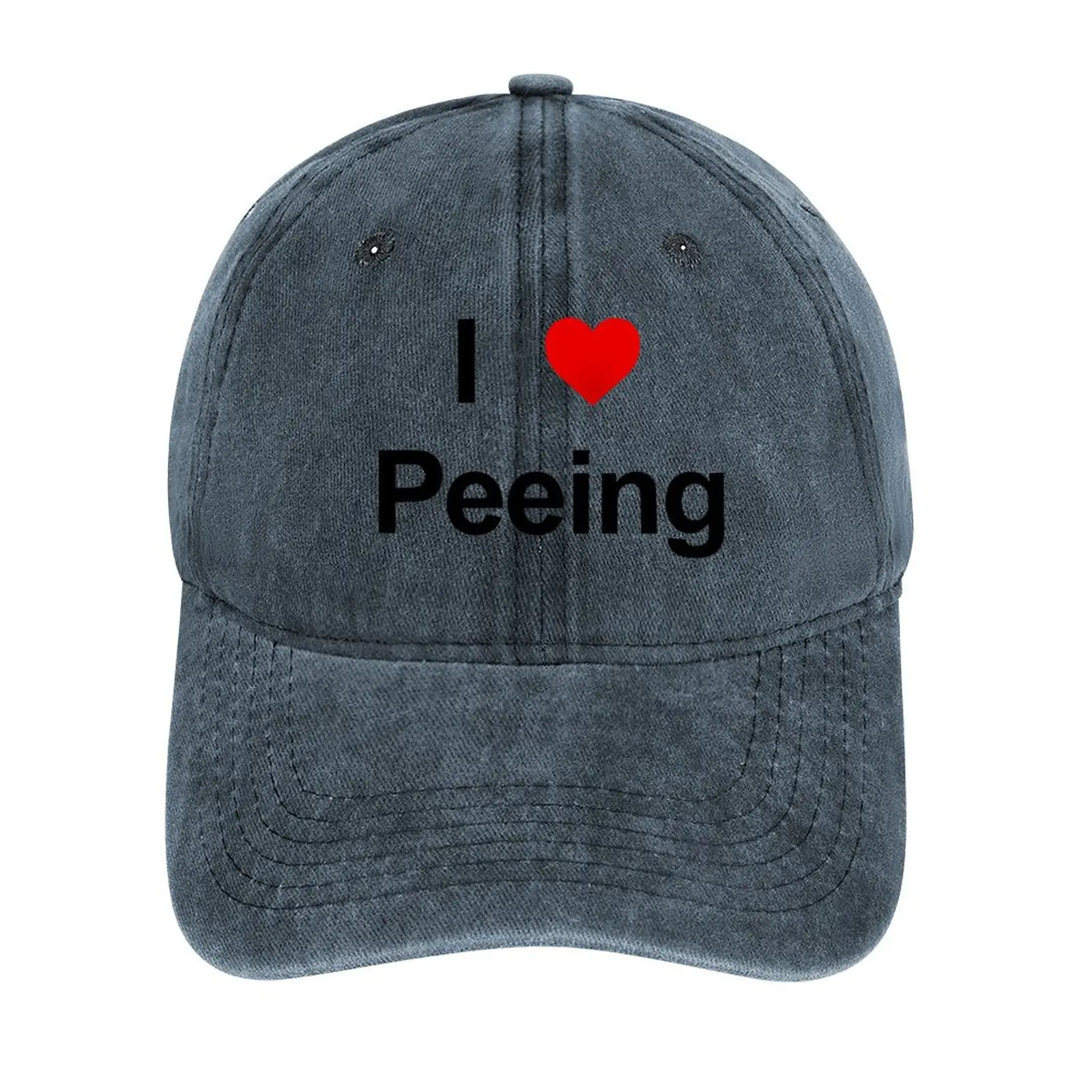 I Heart Peeing Cowboy Hat Anime fashionable dad hat Woman Hat Men's