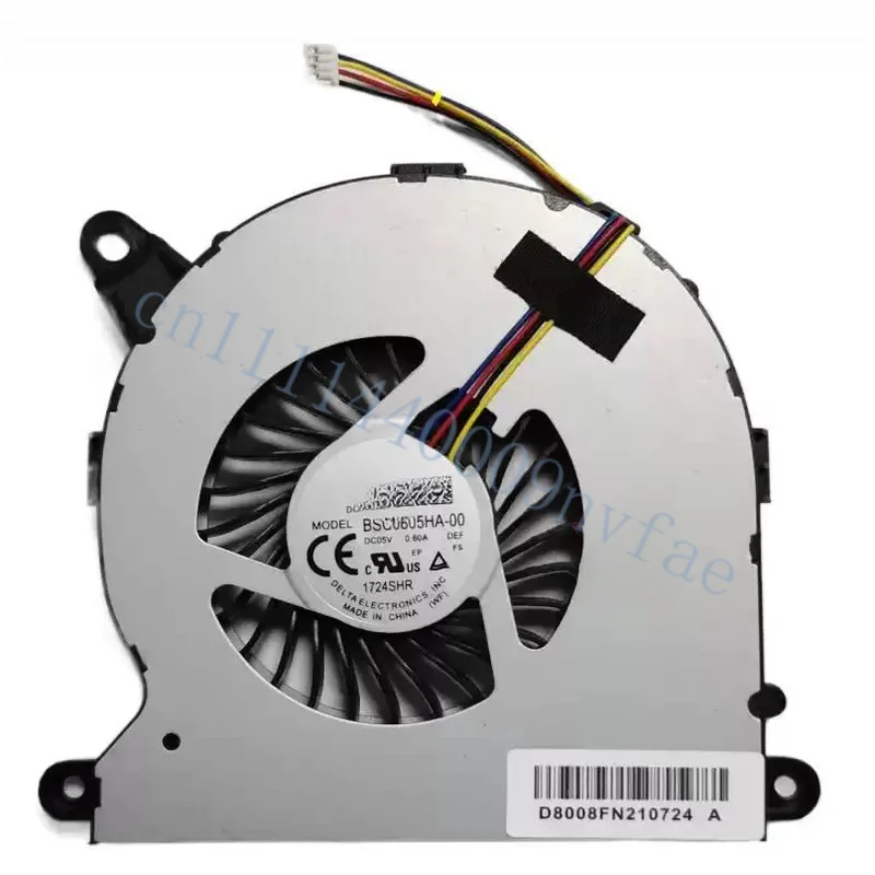 New Replacement Laptop CPU Cooling Fan for Intel NUC8 NUC8i7BEH NUC8i3BEH NUC8i5BEH BSC0805HA-00 DC05V 0.60A 0.1
