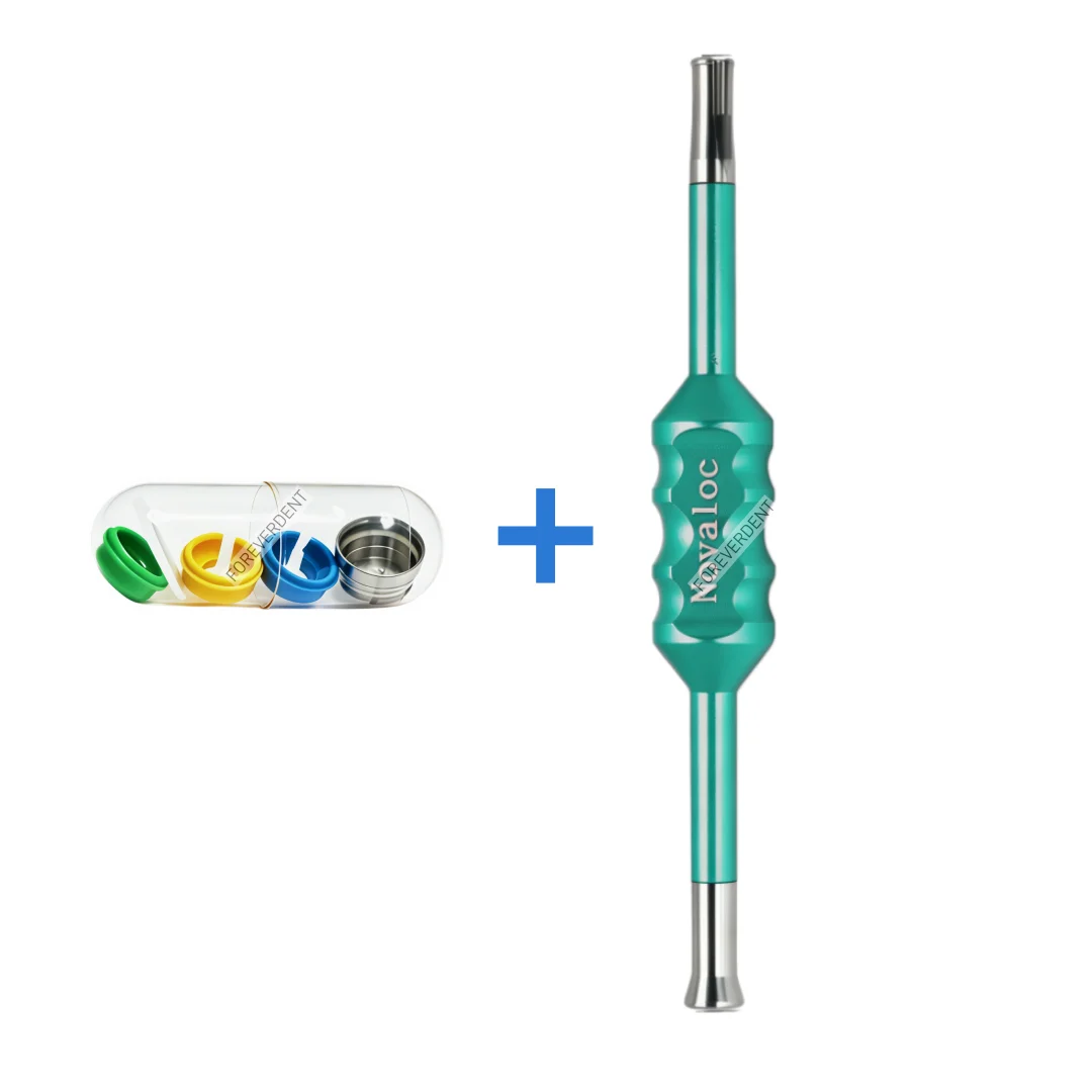 Novaloc Retention Insert Peek Blue Caps Insert Locator Mounting Tool Peek Caps Kit Force 1.5/2.5/3.5/4.5lbs