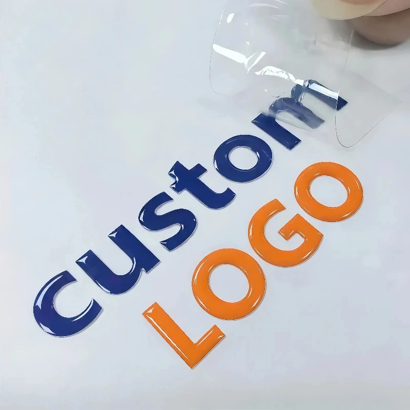 

50pcs Custom Stickers Personalized Sticker Logo 3D Customized UV DTF Wedding Custom Transfer Labels Waterproof Car Glass Bottle