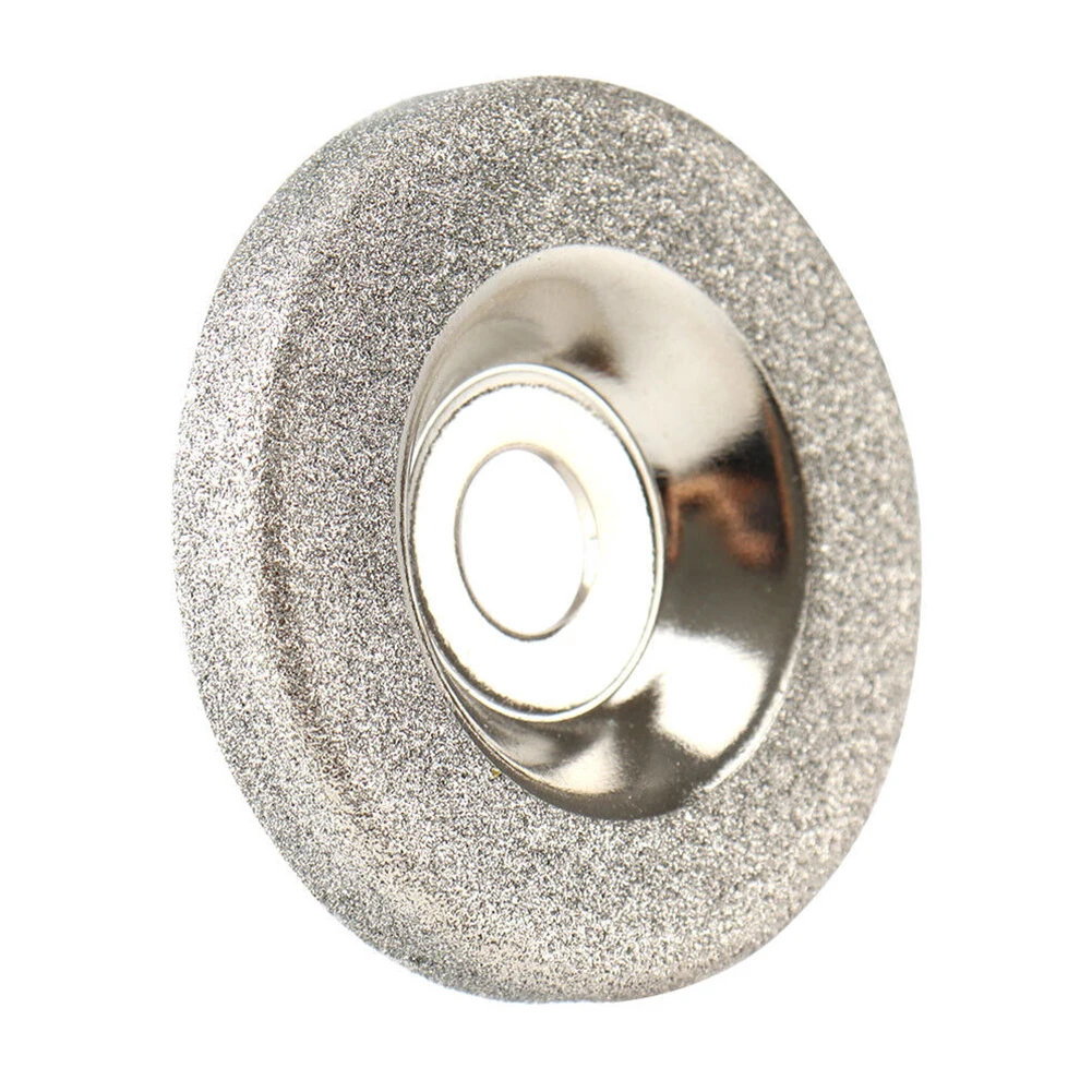 1pc Diamond Grinding Wheel Cup Emery Milling Cutter Grit150/180/Circle Sharpener Stone Sharpener Angle Cutting Wheel Tools