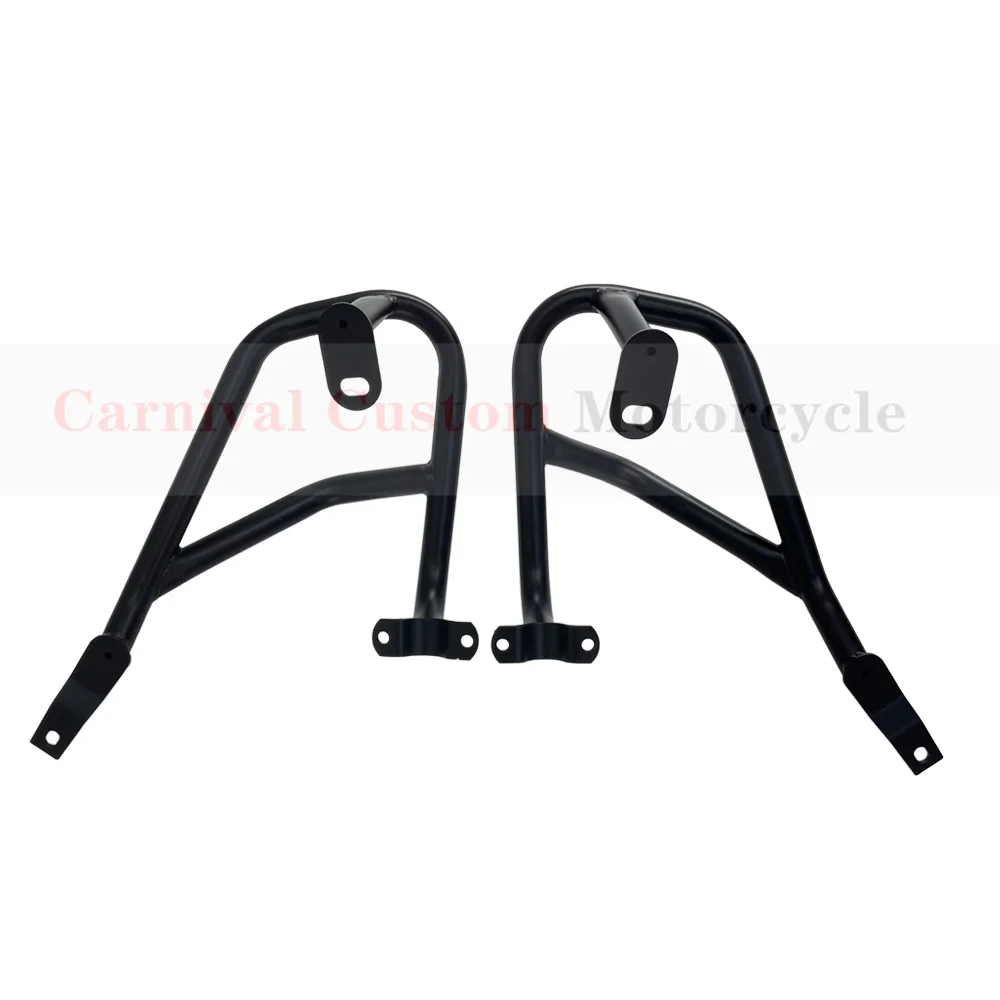 Engine Crash Bar Bumper Upper and Lower Frame Protection Accessories for Kawasaki KLE650 KLE 650 VERSYS650  VERSY S650 2015-2022