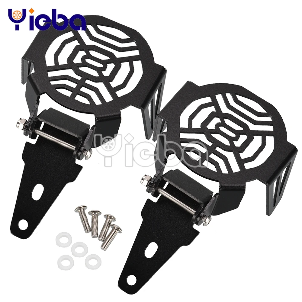 Motorbike aliminum FOR Bmw F700GS F750GS F800GS F850GS F 700 750 800 850 GS Flipable Fog Lights Protector Fog Lamps Grille Cover