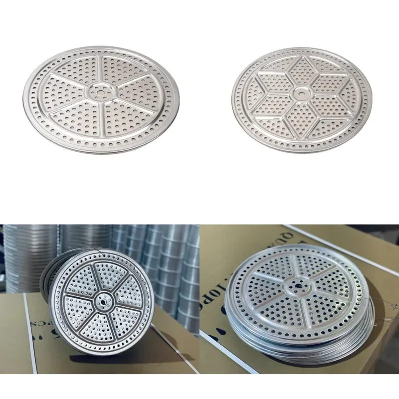 for Custom Aluminum Steamer Plate Round Perforated Steamer Pad Pot Steaming Home Kitchen Cookware Accessories