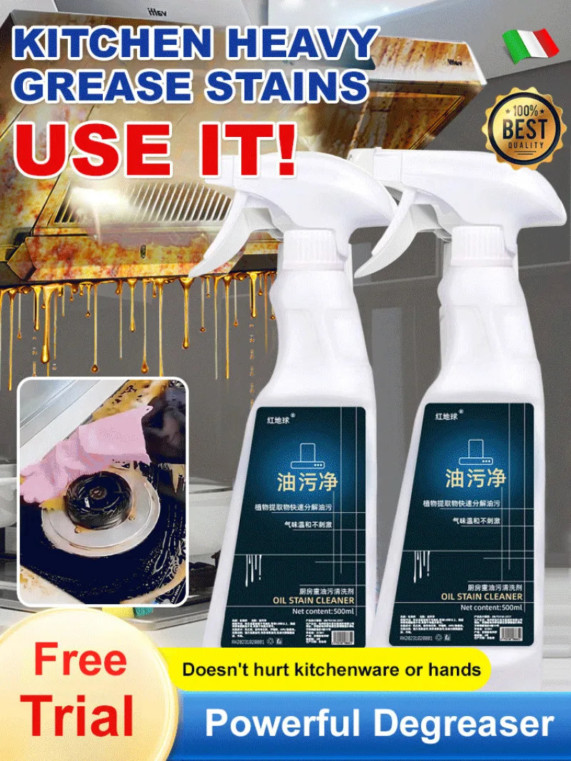 Kitchen Oil Foam Cleaner tant Clean