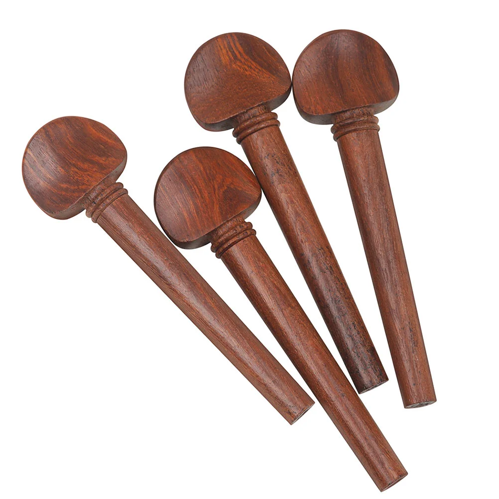 12 Pcs Ocarina Instrument Oud Pegs Tuning Sturdy Stringed Useful for Practical Brown Musical Accessories