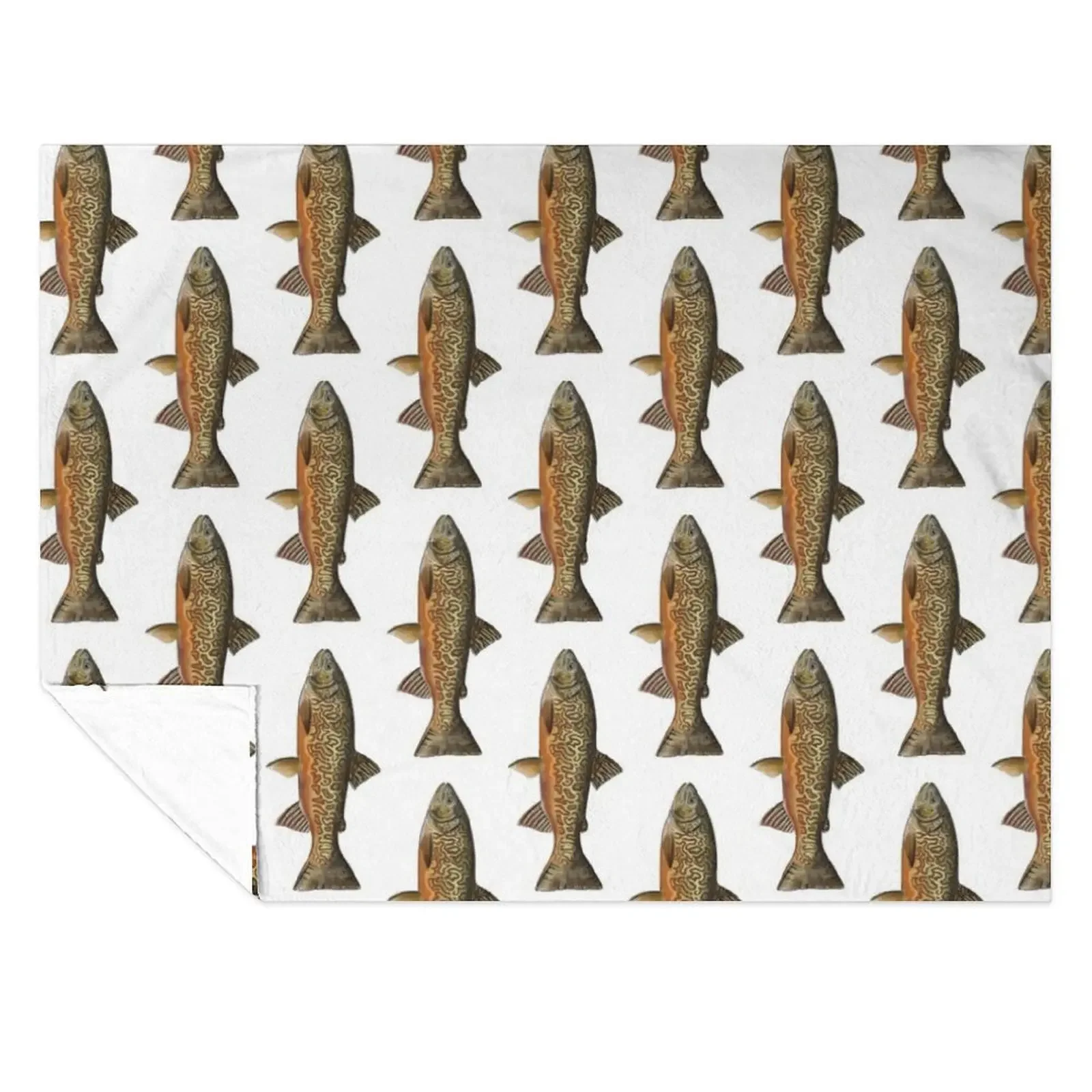 

Tiger Trout Throw Blanket Quilt Hairys Custom For Decorative Sofa Blankets