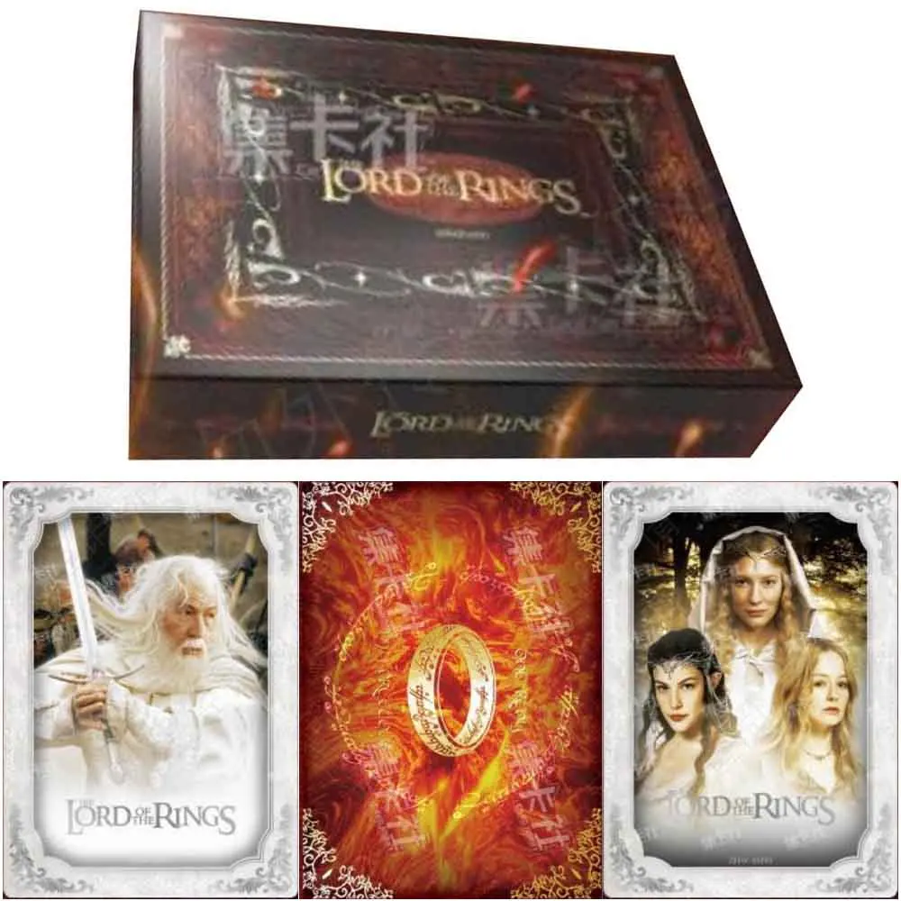 

Genuine Lord of The Rings Film and Television Trilogy Collection Cards and The Hobbit Film Peripheral Film and Television Cards