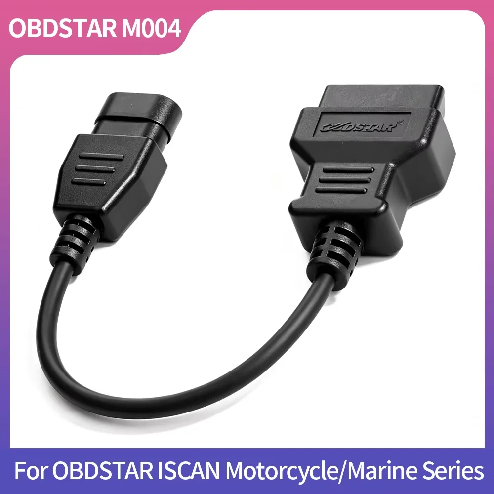 OBDSTAR M004 3Pin to 16 Pin Data Cable for OBDSTAR ISCAN Motorcycle Marine Series OBD2 Adapter Cable Auto Accessories