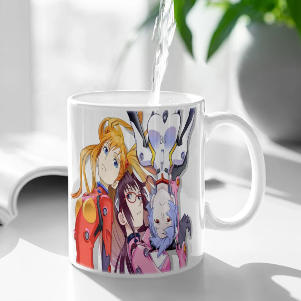 G-Genesis E-Evangelion Eva Free shipping Ceramic Mug Cute Coffee Tea Milk Stave Mugs And Cups with Handle Novelty Gifts