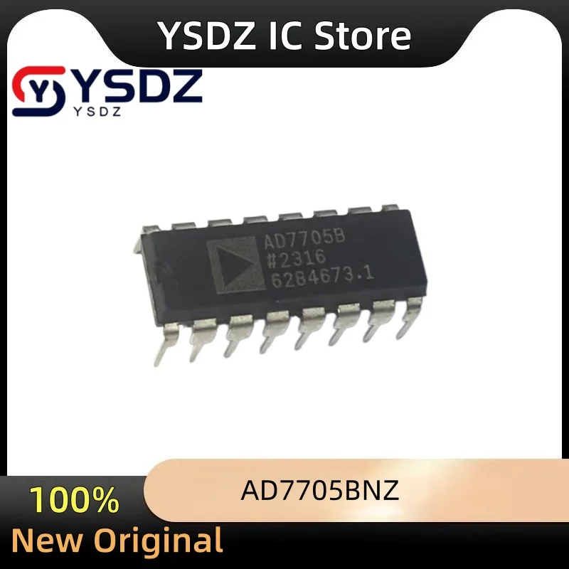 10PCS/LOT AD7705BNZ AD7705BN AD7705B AD7705 DIP 3 V/5 V, 1 mW, 2-/3-Channel, 16-Bit, Sigma-Delta ADCs