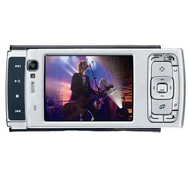 Original Unlocked Slide GSM Cheap Slide Mobile Cell Phone N95 For Nok GPS WIFI Camera On Sale