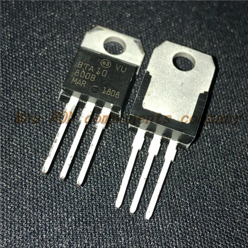 10PCS/LOT BTA10-800B BTA10 800B TO-220 10A / 800V   triac New spot Quality Assurance