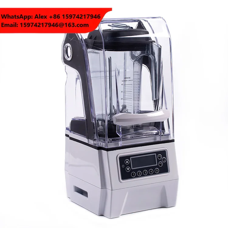 Multifunctional Power Electric Food Mixer Juice Smoothie 1.5L Commercial Blender With Cover
