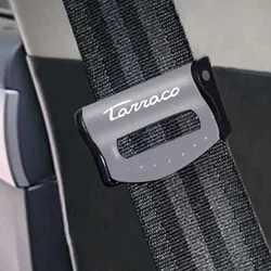2pcs car safety belt holder anti-slip bayonet clip auto parts car sticker For Seat Tarraco