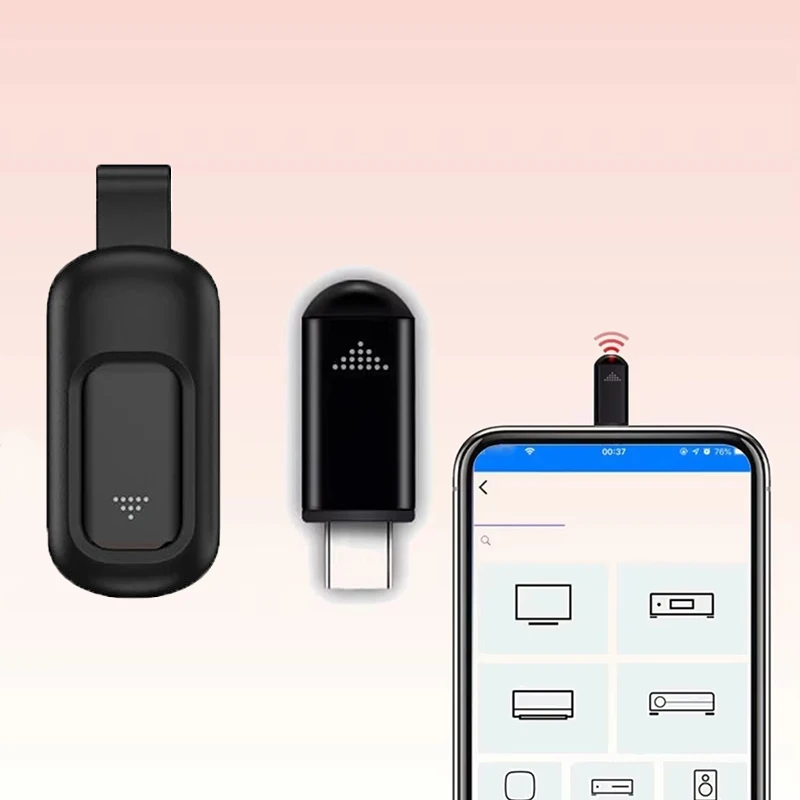 Phone Infrared Remote Adapter Wireless IR Transmitter App Control For TV Air Conditioner Fan Air Purifier Water Heater Home Tool