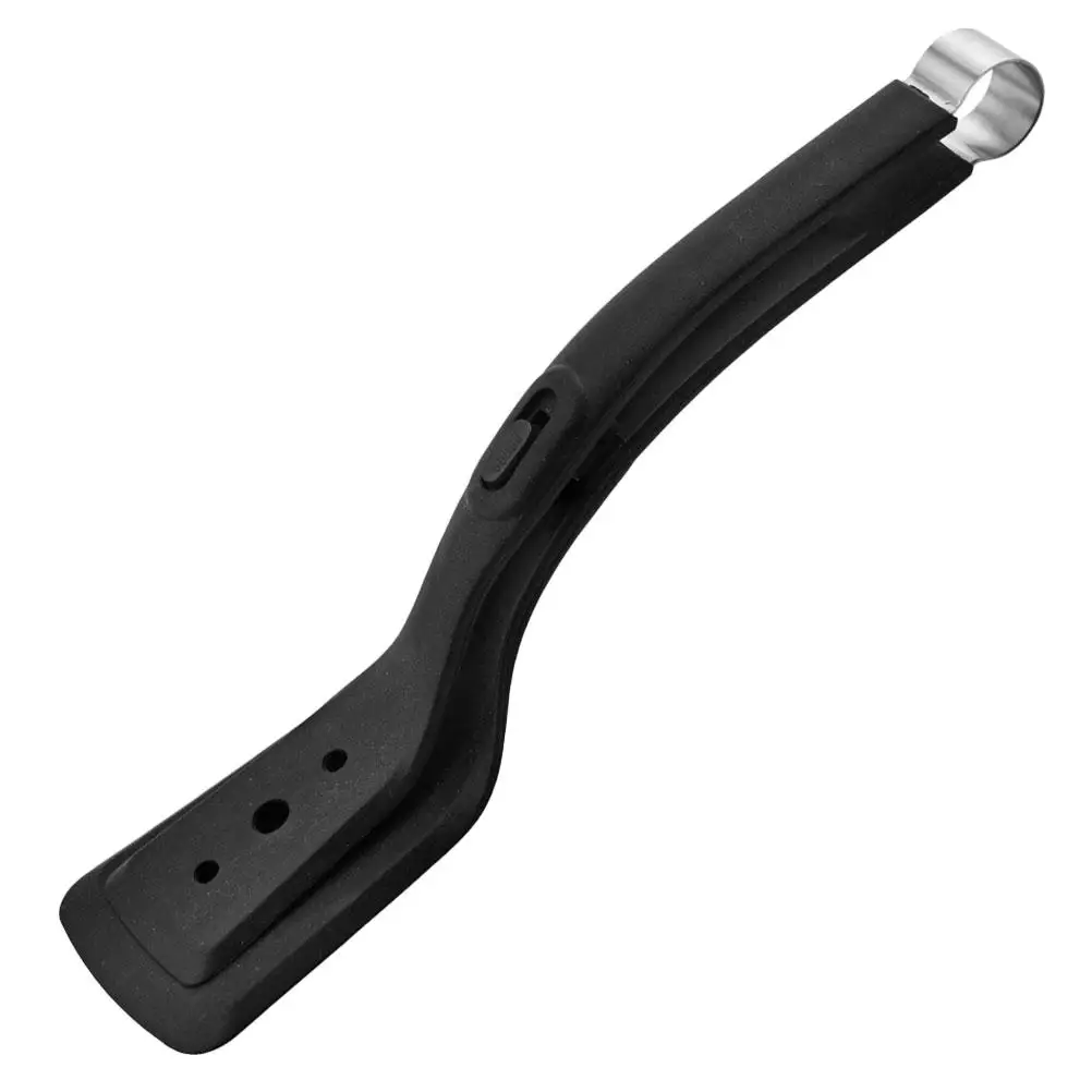 

Burger Buns Silicone Frying Spatula Clip Tongs Trowel Food Kitchen Black Cooking Shovel