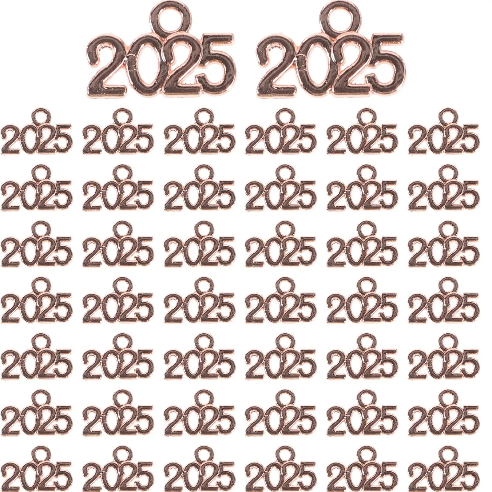 

100pcs Souvenir Pendant Charms for Jewelry Making Keychain 2025 Alloy Pendants Bracelet DIY Graduation Accessories Parts