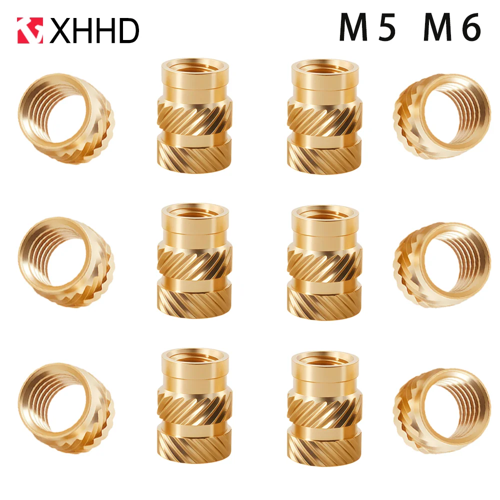 M5 M6 Brass Heat In…