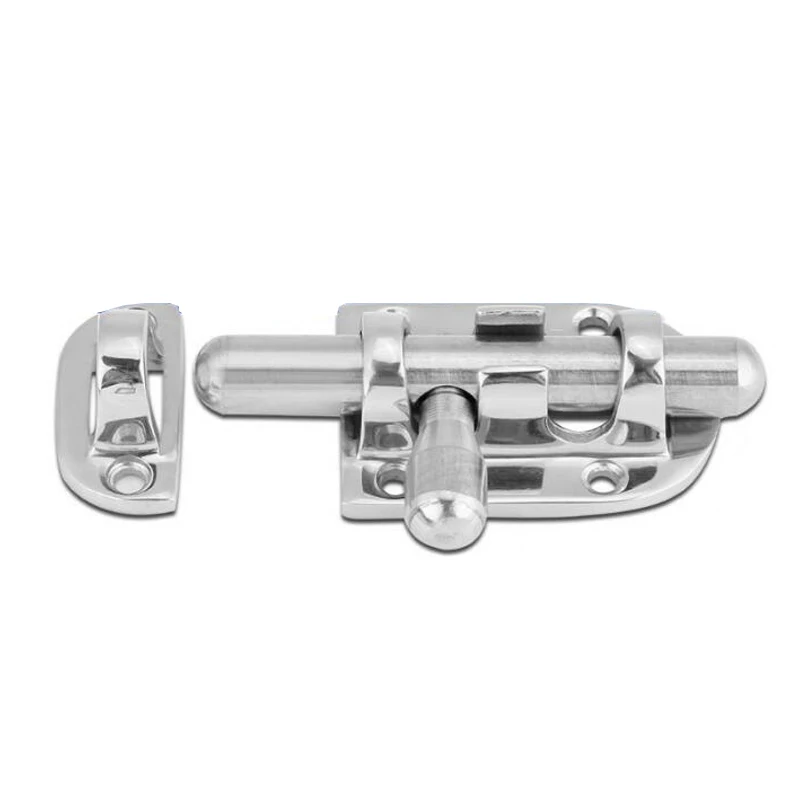 Boat Marine Stainless Steel 90×39mm Door Window Lock Latch Slide Barrel Bolt Clasp Hasp Push Pull Toggle Buckle Hardware