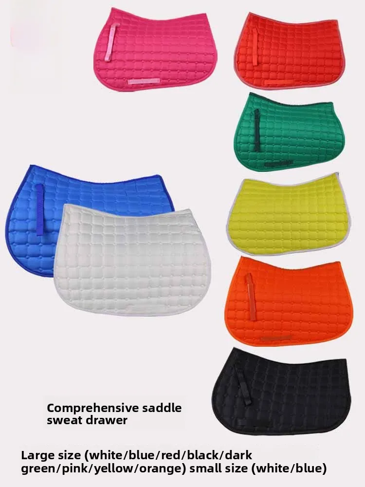 وسادة سرج متكاملة ماصة للعرق، معدات ركوب الخيل، امتصاص الصدمات، مستلزمات الفروسية، وسادة ركوب مريحة