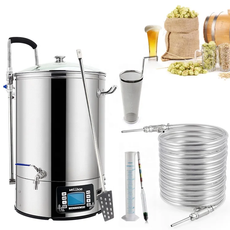 

60L Stainless Steel All In One Microbrewery Home Brewing Equipment