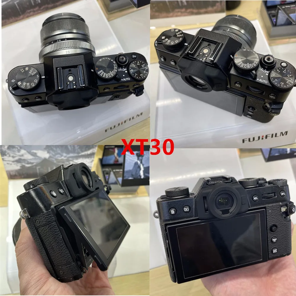 Cubierta de silicona para visor ocular, Visor de goma para Fujifilm XT50, XS20, XT30 II, Fuji XS10, XT20, X-T50
