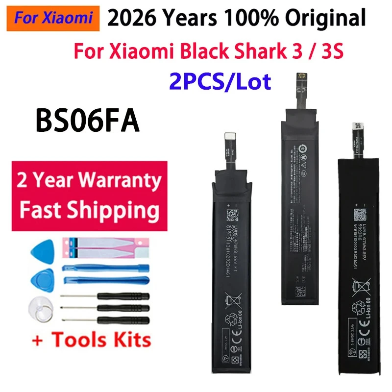 2Pcs Battery 2026 Y…
