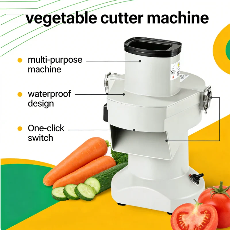 Commercial Dicer Pelletizer Carrot and Potato Slicer Multifunctional Vegetable Slicer Slicer Shredder