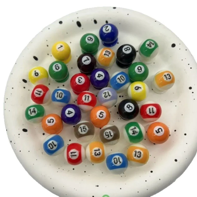 New Funny JIBBITZ DIY detachable billiard buckle accessories for Hole Bags Hole Shoes etc for Clogs Shoes Xmas Party Gifts