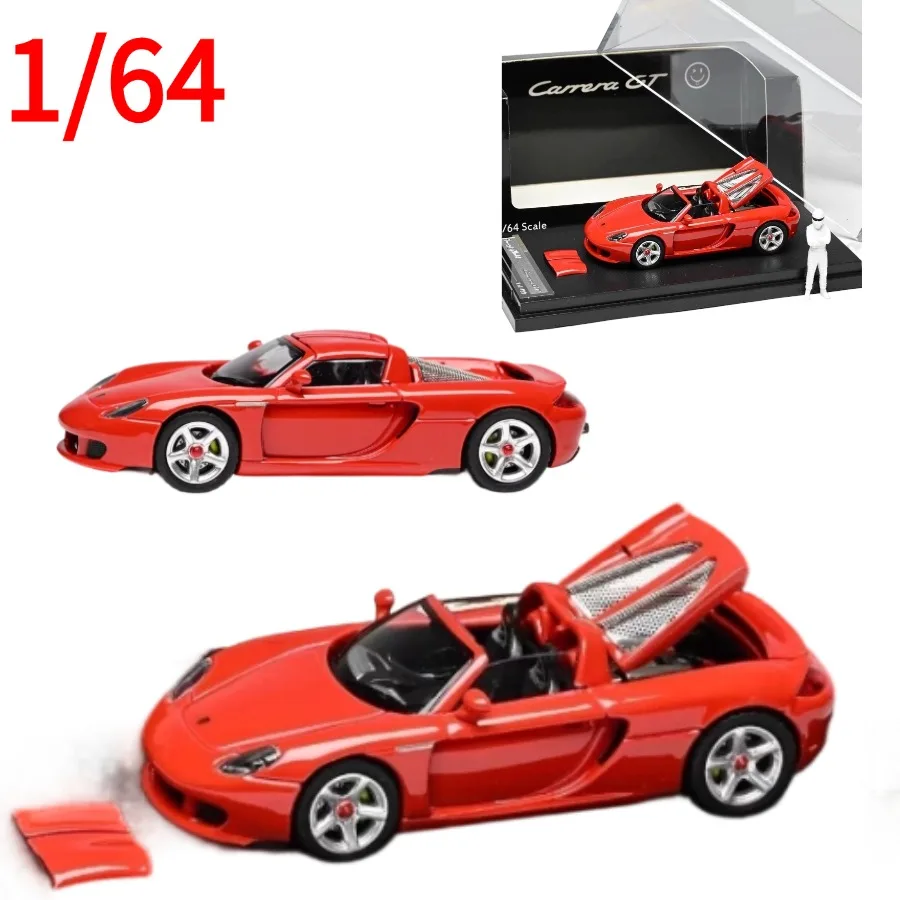 

Funny Model Diecast 1:64 Porsche Carrera GT Model Porsche Play Vehicles Collectible Model Cars Toys for Boys Gift