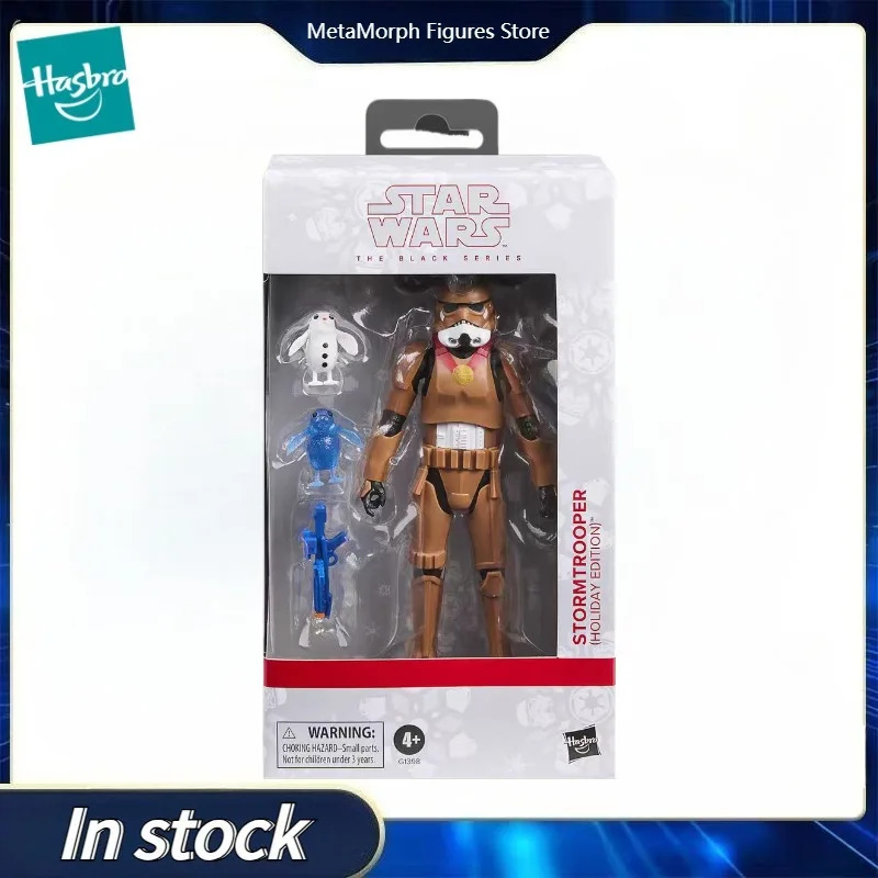 

Original Hasbro Star Wars The Black Series STORMTROOPER (HOLIDAY EDITION) Action Toy Figure Collection Model