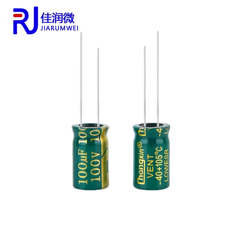 

10PCS Original 100v68uf Low ESR/Impedance High Frequency 100V 68UF Aluminum Electrolytic Capacitor 100V68UF Size: 10x13MM