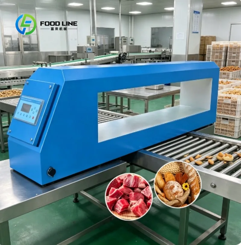 Stainless Steel Food Metal Detector with Corrosion Resistant & Easy Clean  for Pickled  Sauce Meat Product Seafood Processing