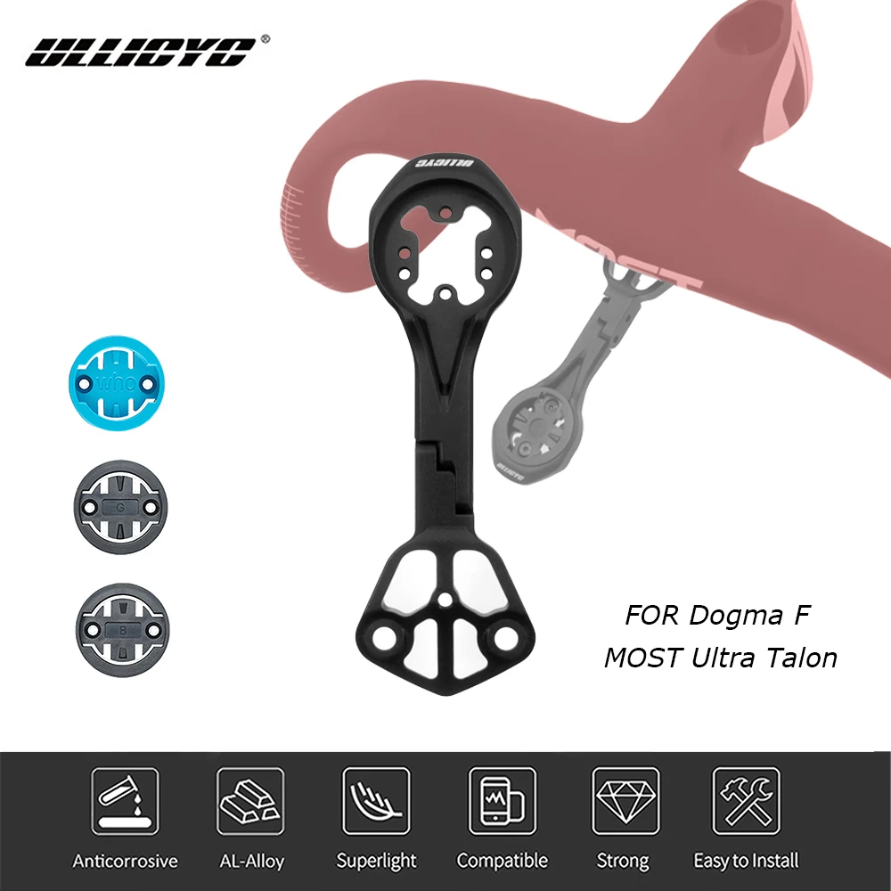 

Out Front Aluminum Alloy Computer Mount For Pinarello F12 MOST Ultra Talon Cockpit Compatible with Gopro/Garmin/Bryton/Wahoo/