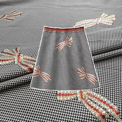 High-end Brocade Jacquard Fabric Metalic Metal Wire Knot Cloth for Dress Clothing Suit Fabrics Sewing Material By The Meter