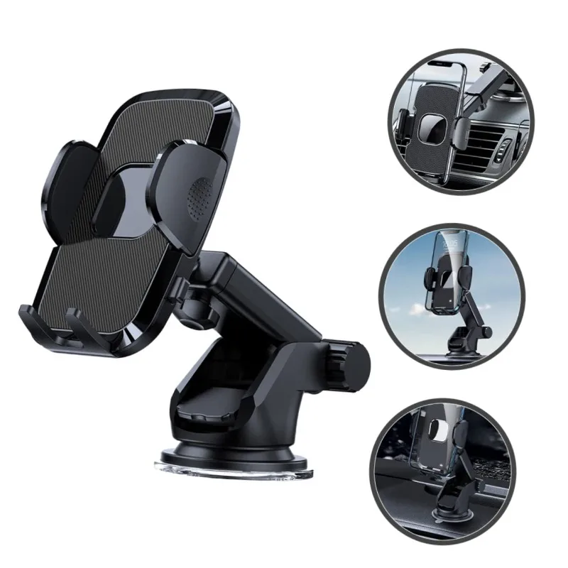 Multifunctional Car Phone Holder Windshield Gravity Sucker Mobile Phones Stand for IOS and Android Support Cellphone Accessories