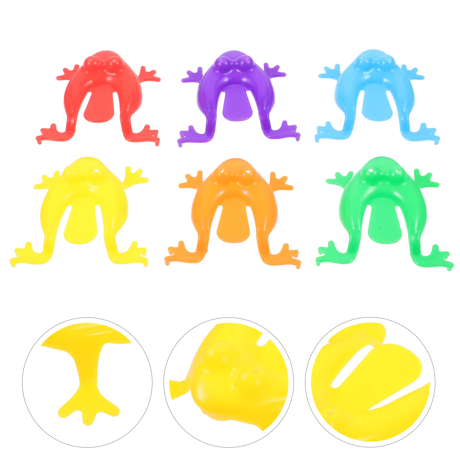 24 Pcs Toy for Children Jumping Fot Kids Educational Toys Frog Christmas Party Game