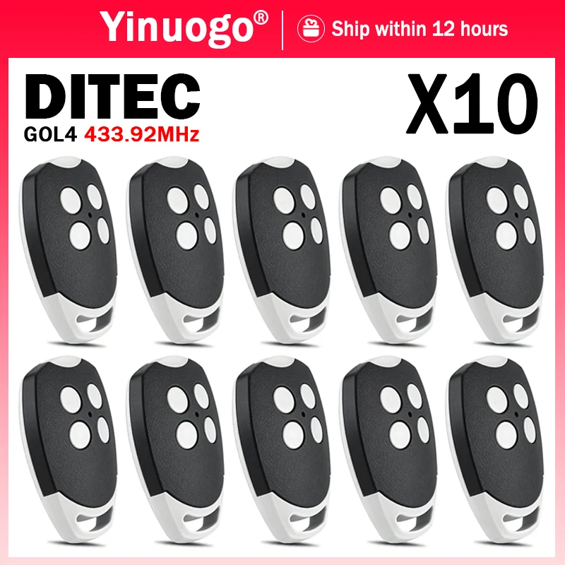 Special offer DITEC Entrematic ZEN 2 4 GOL4 ZEN2 ZEN4 ZEN2W ZEN4W BIXLG4 BIXLP2 BIXLS2 433MHz Garage / Gate Command Transmitter