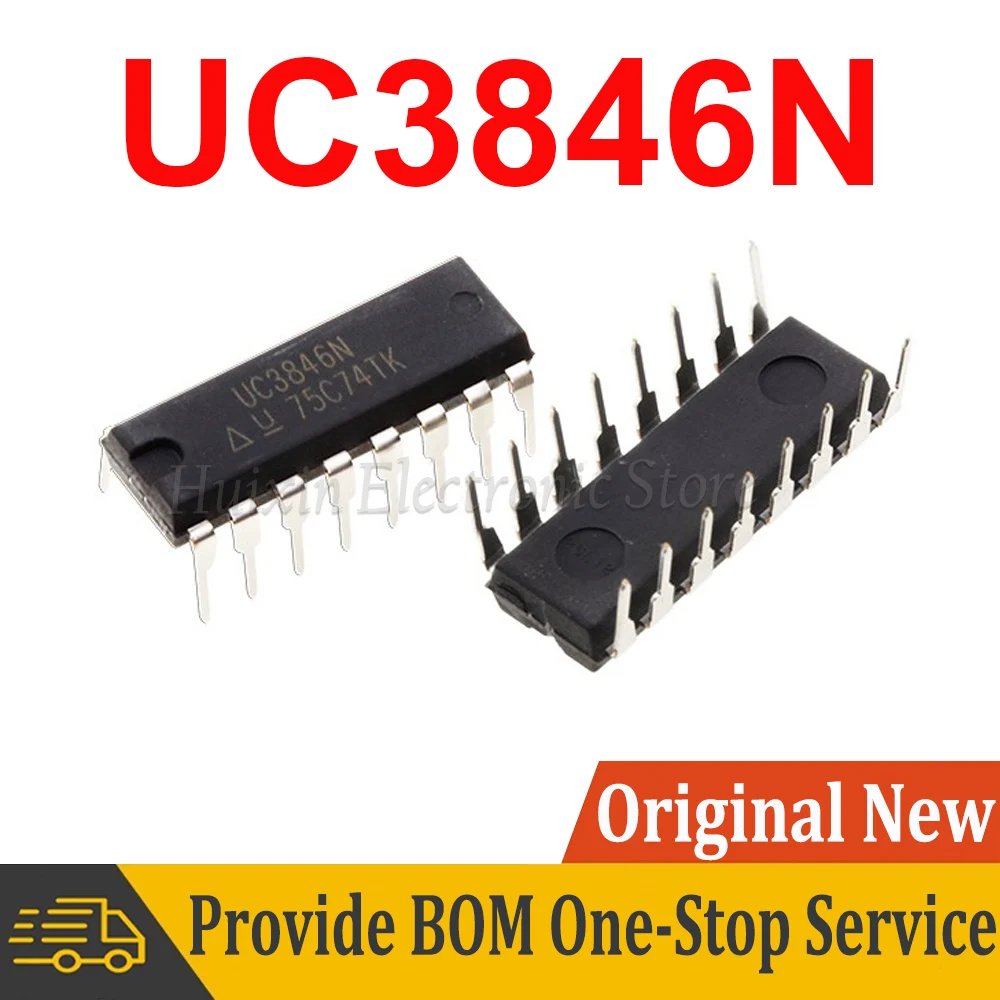 

2pcs UC3846N DIP16 UC3846 3846 3846N DIP-16 DIP New and Original IC Chipset