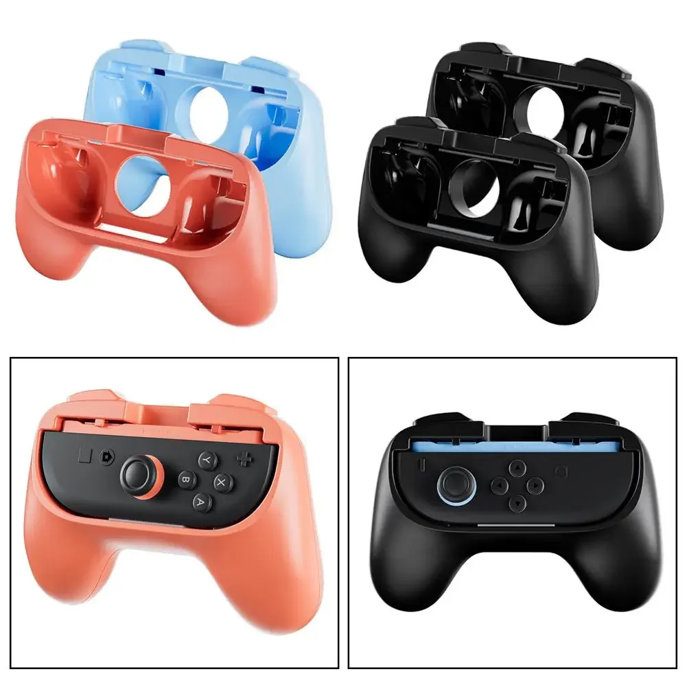 Para switch 2 esquerda direita joycon alça capa com suporte de aperto