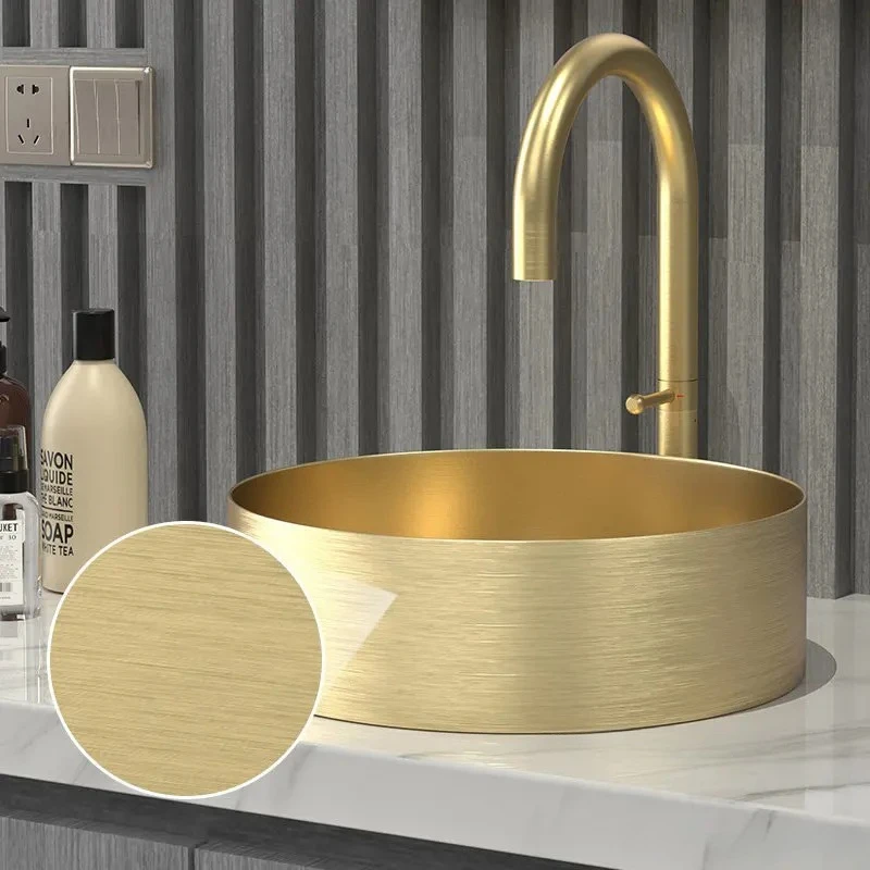 Basin Nordic Stainless Steel Bathroom Sinks Household Balcony