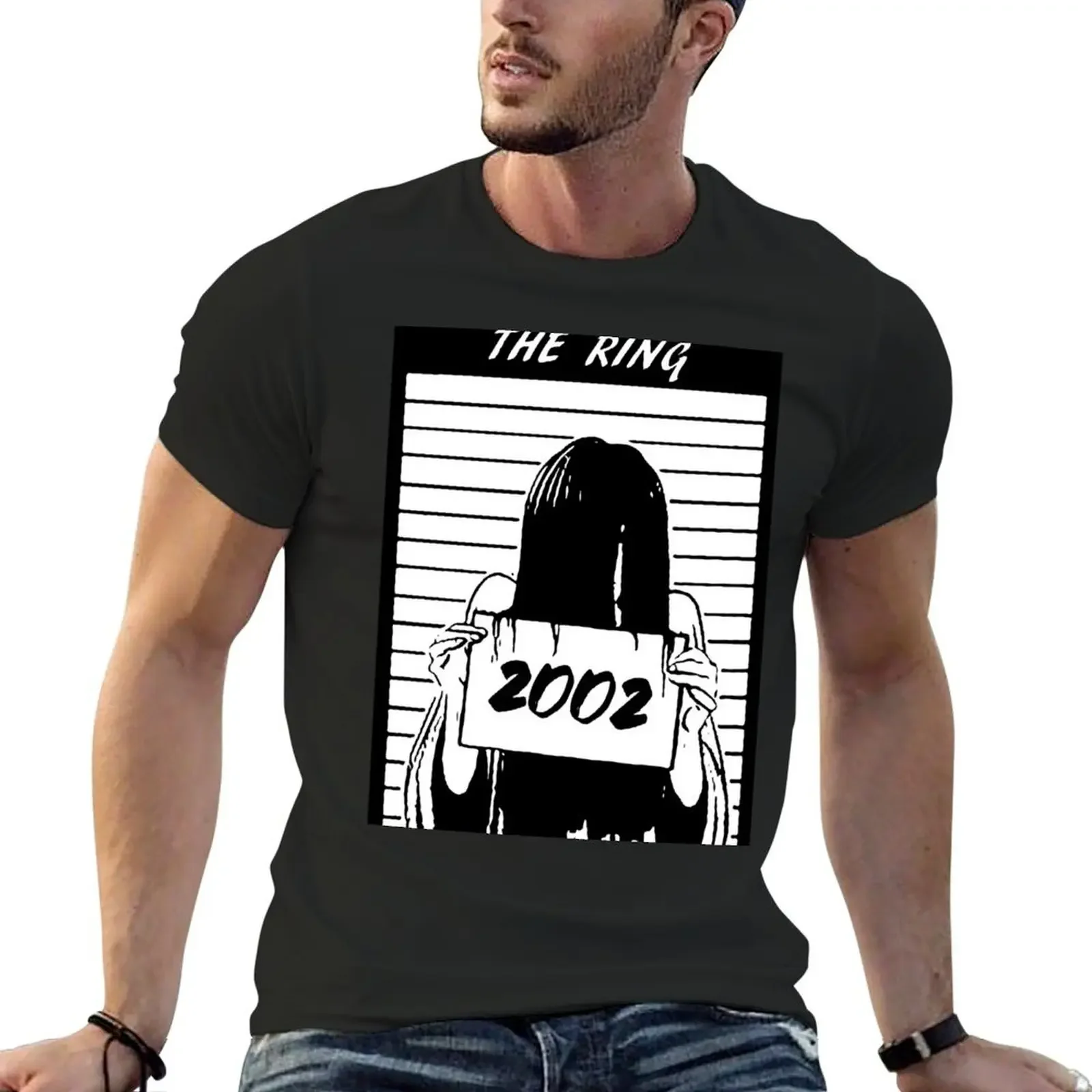 The Ring Samara horror movie T-Shirt kawaii clothes anime tshirt luxury clothes men