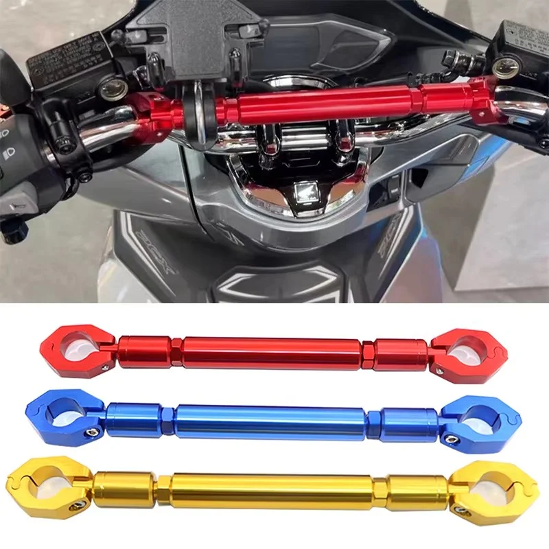 

Motorcycle Scooter Cycle 22mm Handlebars Expansion Bracket Stabilizer Bar Mobile Phone Bracket Fixing Rod Balance Bar Crossbar