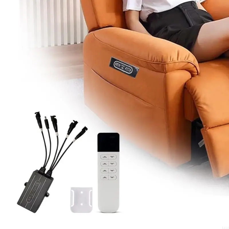 2025 Nuevo sistema práctico control remoto 2.4GHz Adaptadores potencia 29V para sillas elevación reclinadores