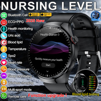 2025 New For Nursing Grade Blood Fat Smart watch ECG Heart rate Uric Acid Blood Pressure Health Monitoring Smart Watch