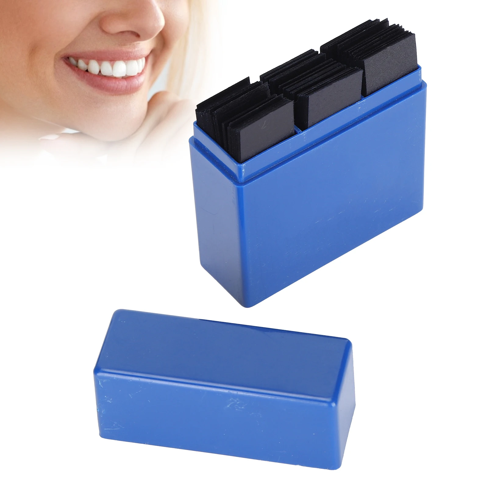 

300Sheets/Box Dental Articulating Paper Double-Sided Bite Strips Tooth Whitening Articulation Paper Dentistry Materials