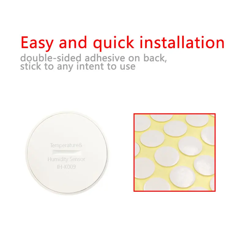 Tuya Smart Zigbee Temperature And Humidity Sensor Indoor Thermometer Monitor Smart Life Work With Alexa Google Home Assistant